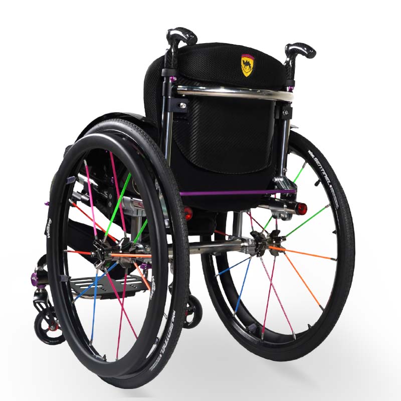 multi functional titanium alloy customized wheelchair 