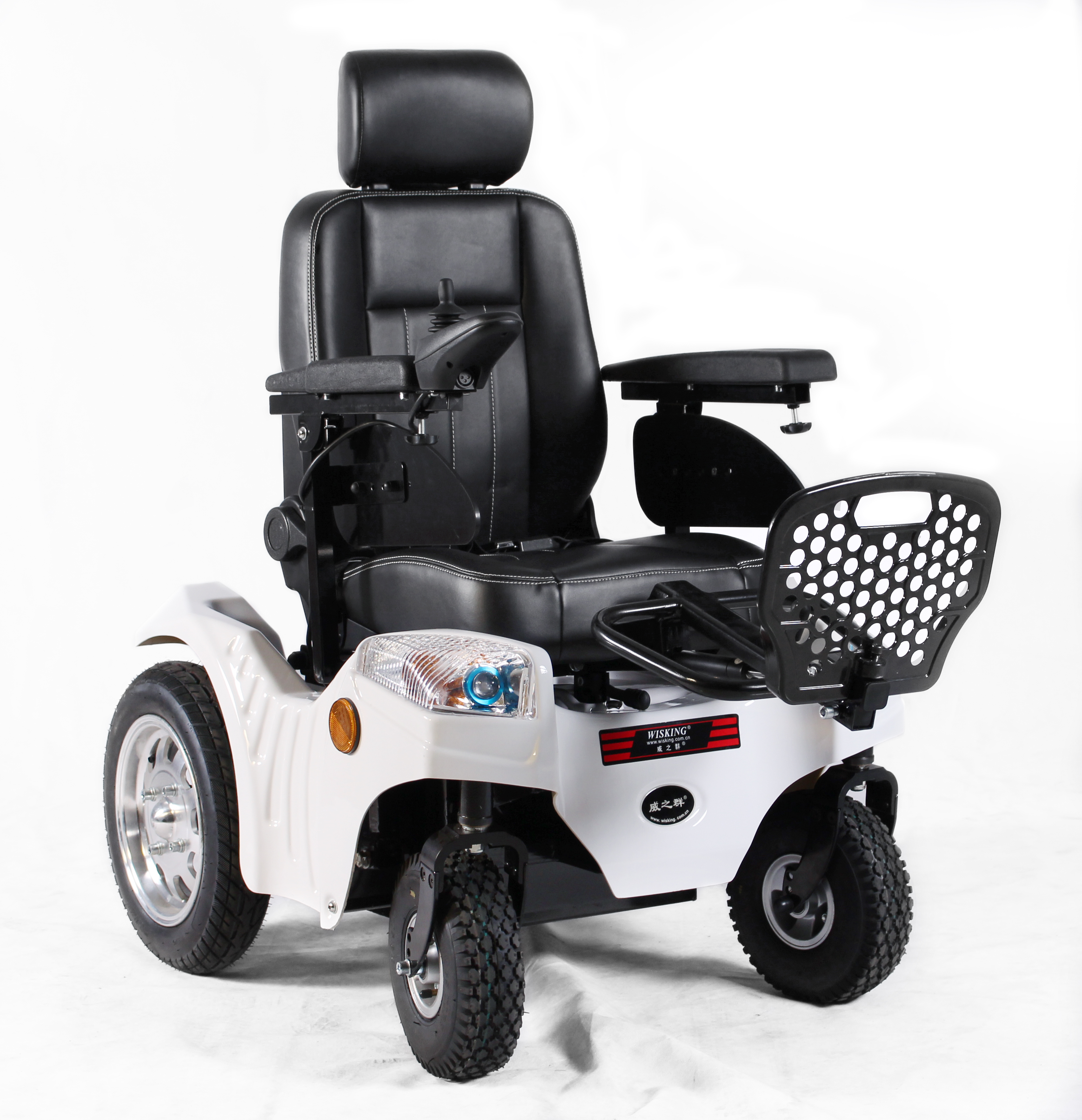 Off-road heavy duty functional power wheelchair for handicapped