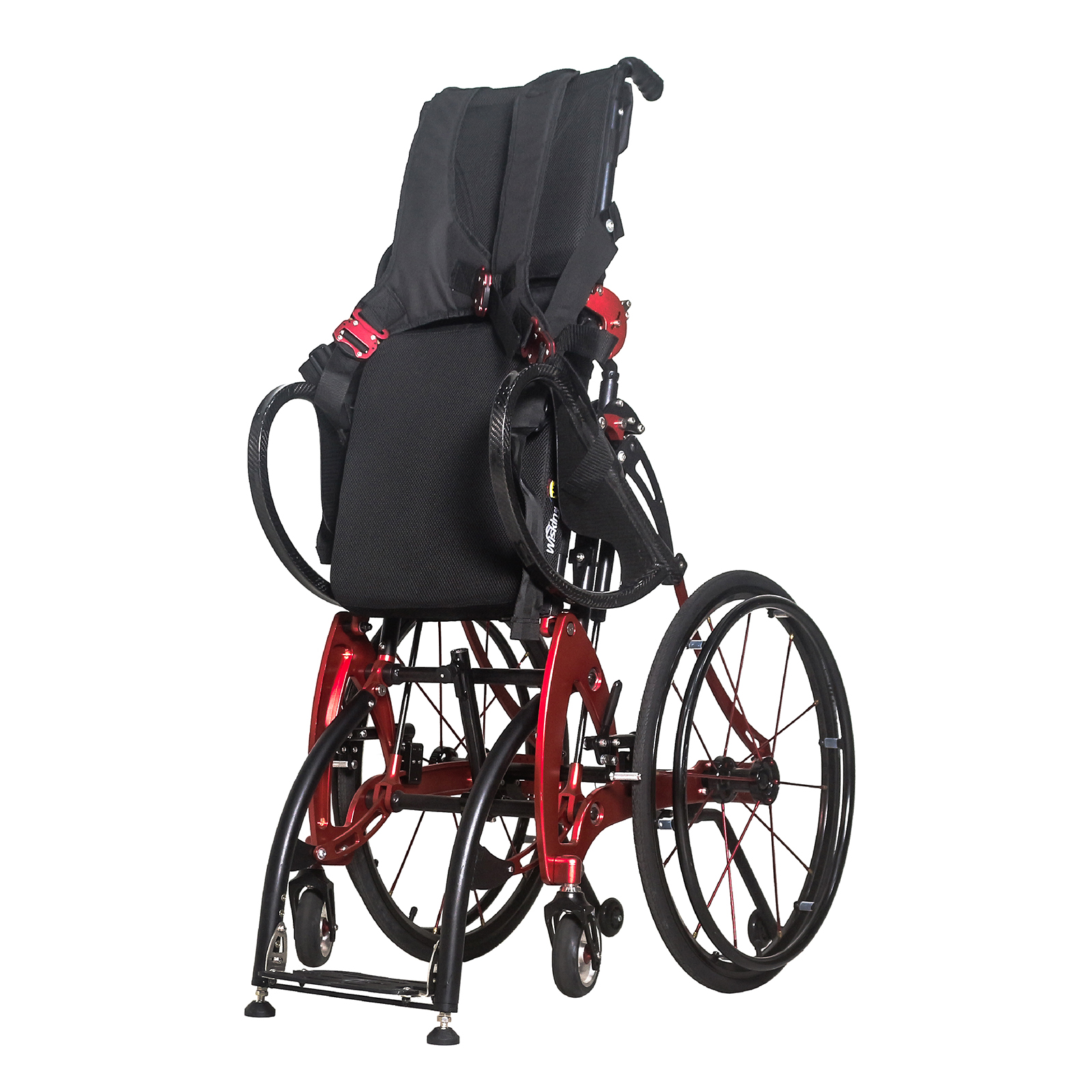 customized manual standing wheelchair for disabled