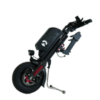 WISKING Q7 TURBO carbon fiber wheelchair trailer with 12inch wheel