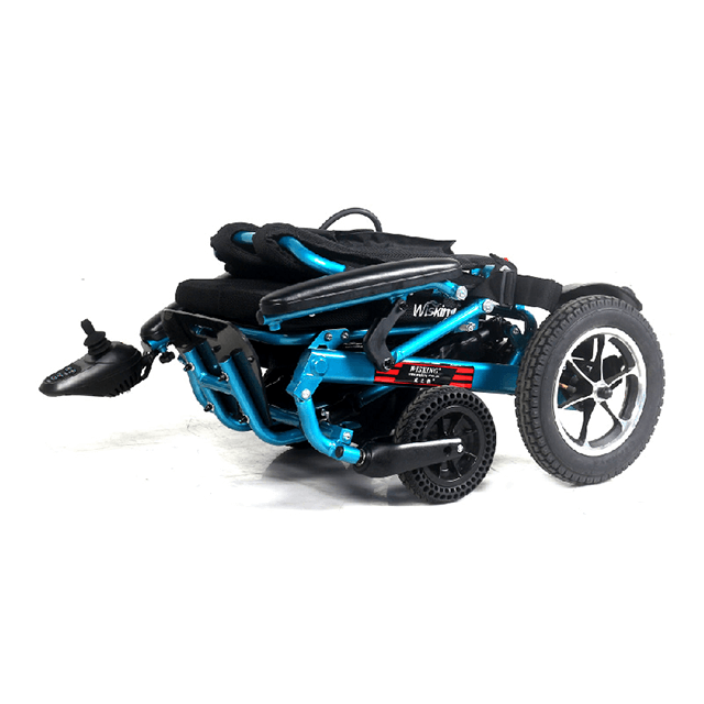 compact lightweight power wheelchair with AI controller
