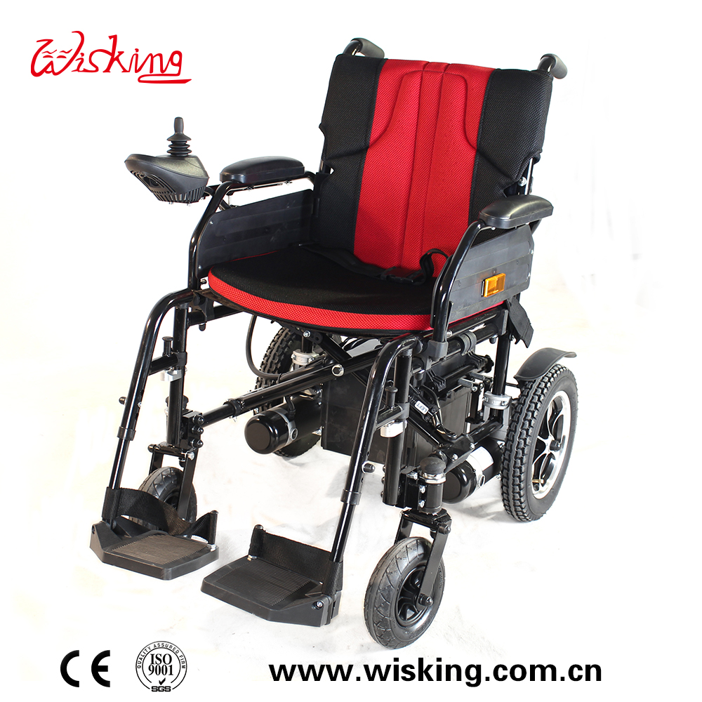 portable light weight folding electric wheelchair for disabled