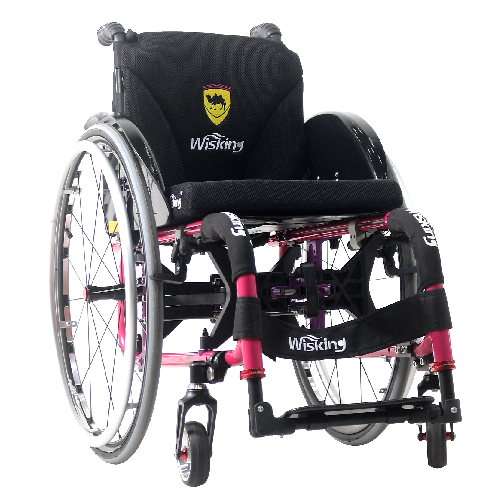 lightweight aluminium alloy folding active wheelchair for disabled