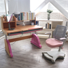 solid beech wood lifing desk elevator desk for kids students home use