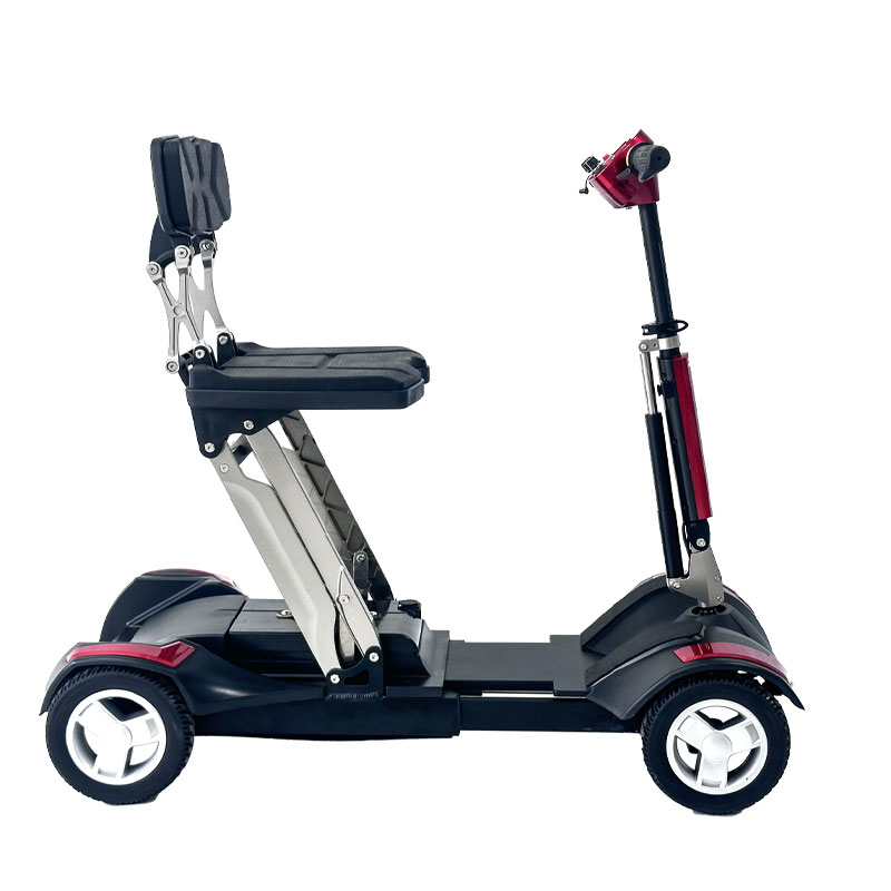 outdoor four wheel electric folding mobility scooter 