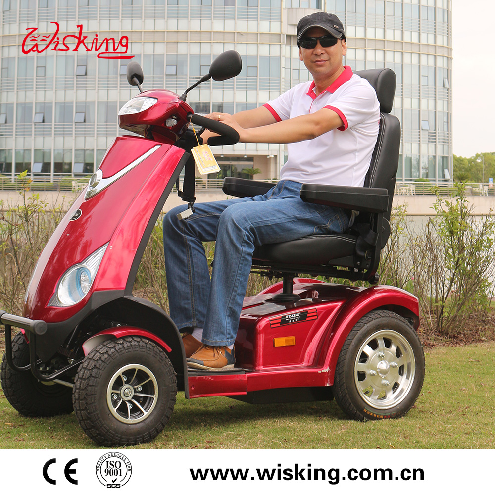  Luxury Large Mobility Scooters with Rearview Mirror for Elderly