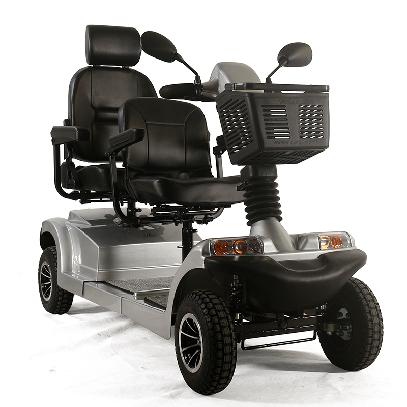custom four wheels brushless mobility scooter with roof for tour