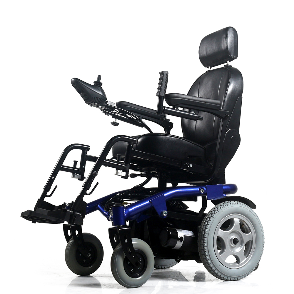 medium power wheelchair with three suspension for kids