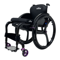 adjustable lightweight and comfortable all carbon fiber active wheelchair 