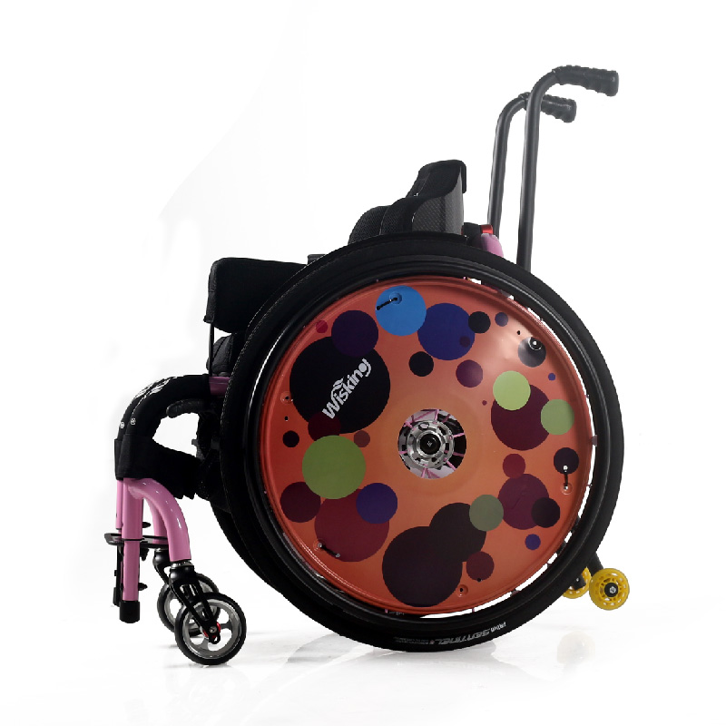 customized colorful child active wheelchair for sports