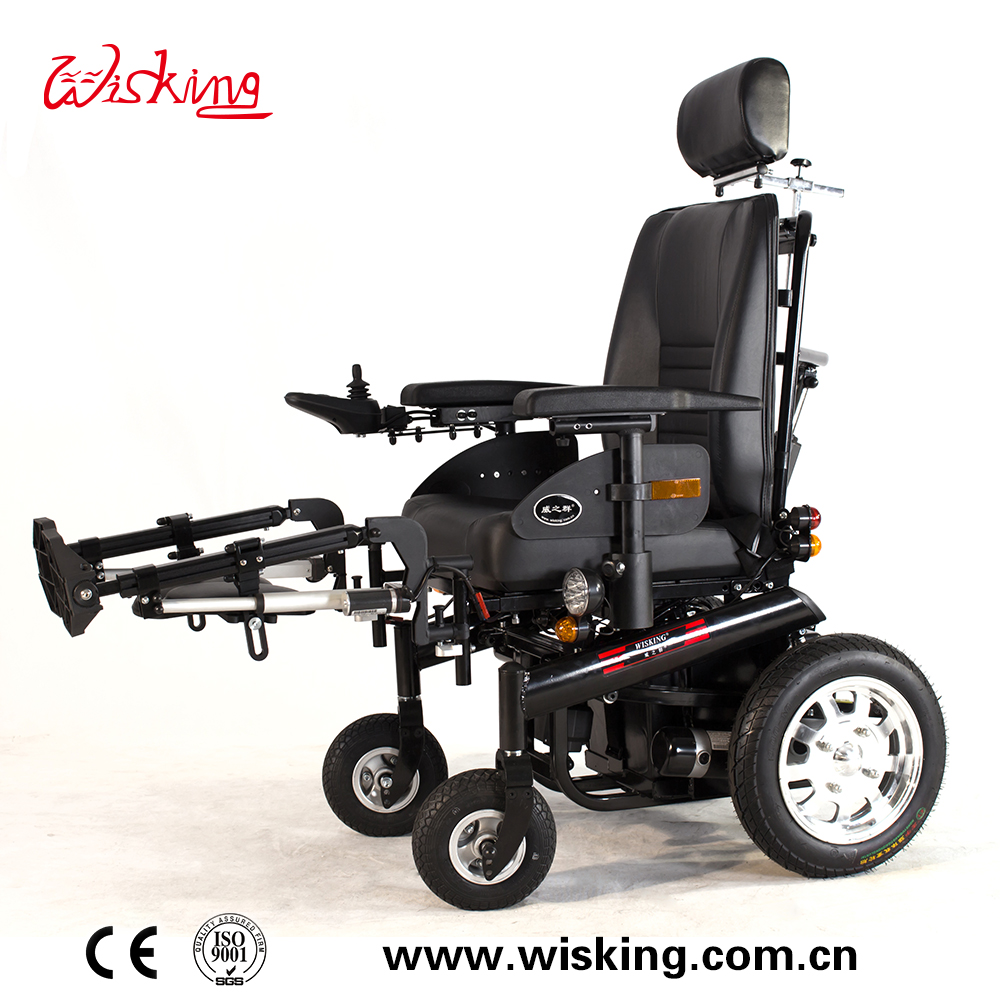 WISKING Hospital Power Wheelchair for Electric Leg Lifting and Lie Back