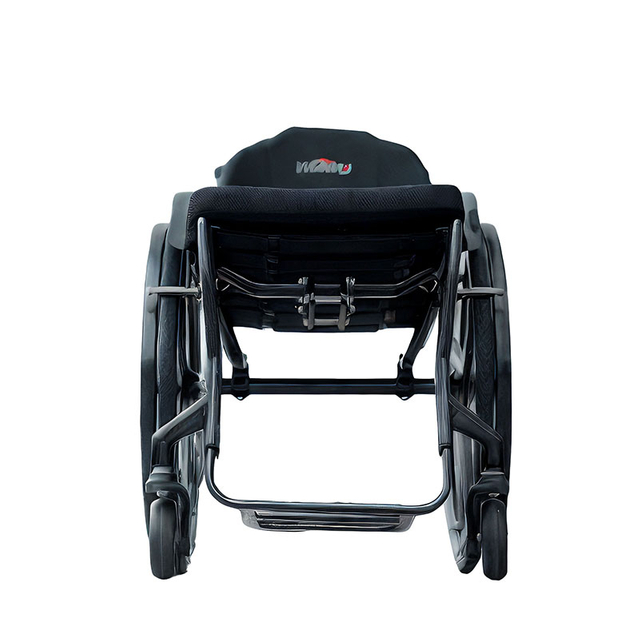Foldable feather-light carbon fiber active wheelchair for effortlessportability