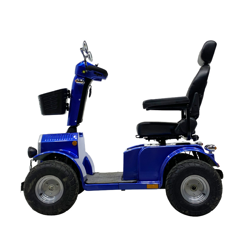 Classic Vintage Style 48V Brushless Motor Golf Mobility Scooter with Big Wheels