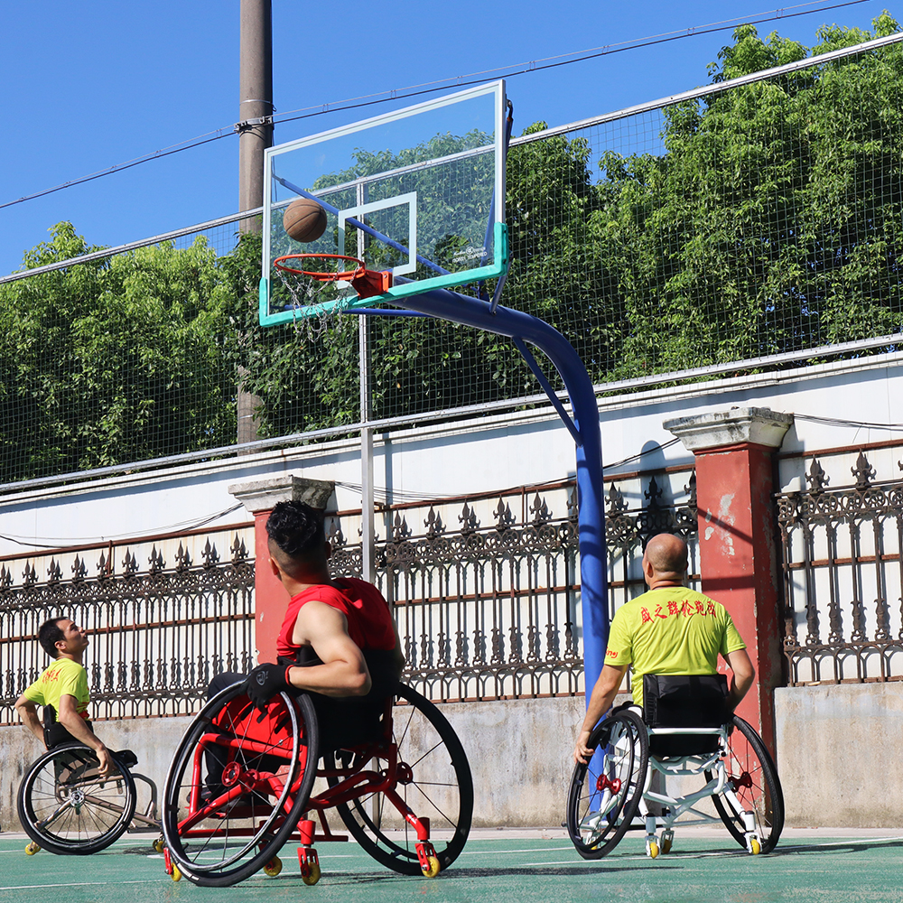 Handicapped Manual Lightweight Aluminium Alloy Basketball Active Wheelchair