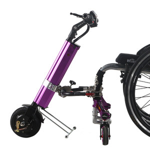 small handicap electric wheelchair trailer to shopping