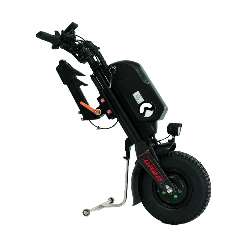 WISKING Q7 TURBO carbon fiber wheelchair trailer with 12inch wheel