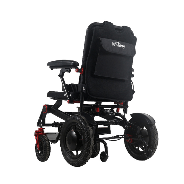 carbon fiber collapsible power wheelchair with lithium battery
