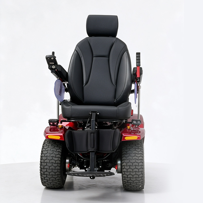 WISKING four-wheel drive high speed off-road smart electric wheelchair with wider tires 